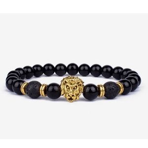 Lion Head Stretch Bracelet